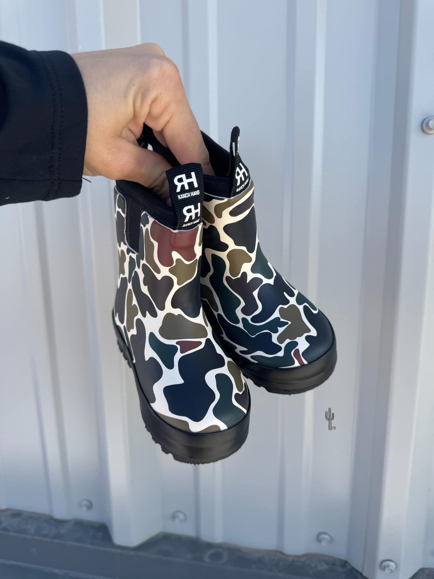 RTS RH Camo Mud Boots