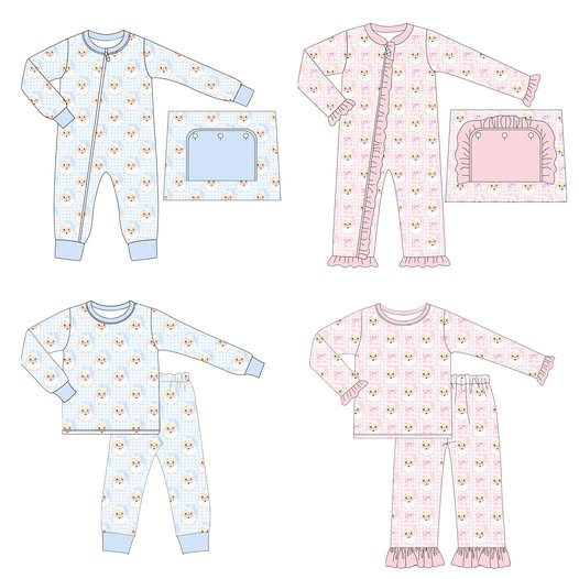 Baby Pink/Blue Santa Lounge ETA to LFB Sept