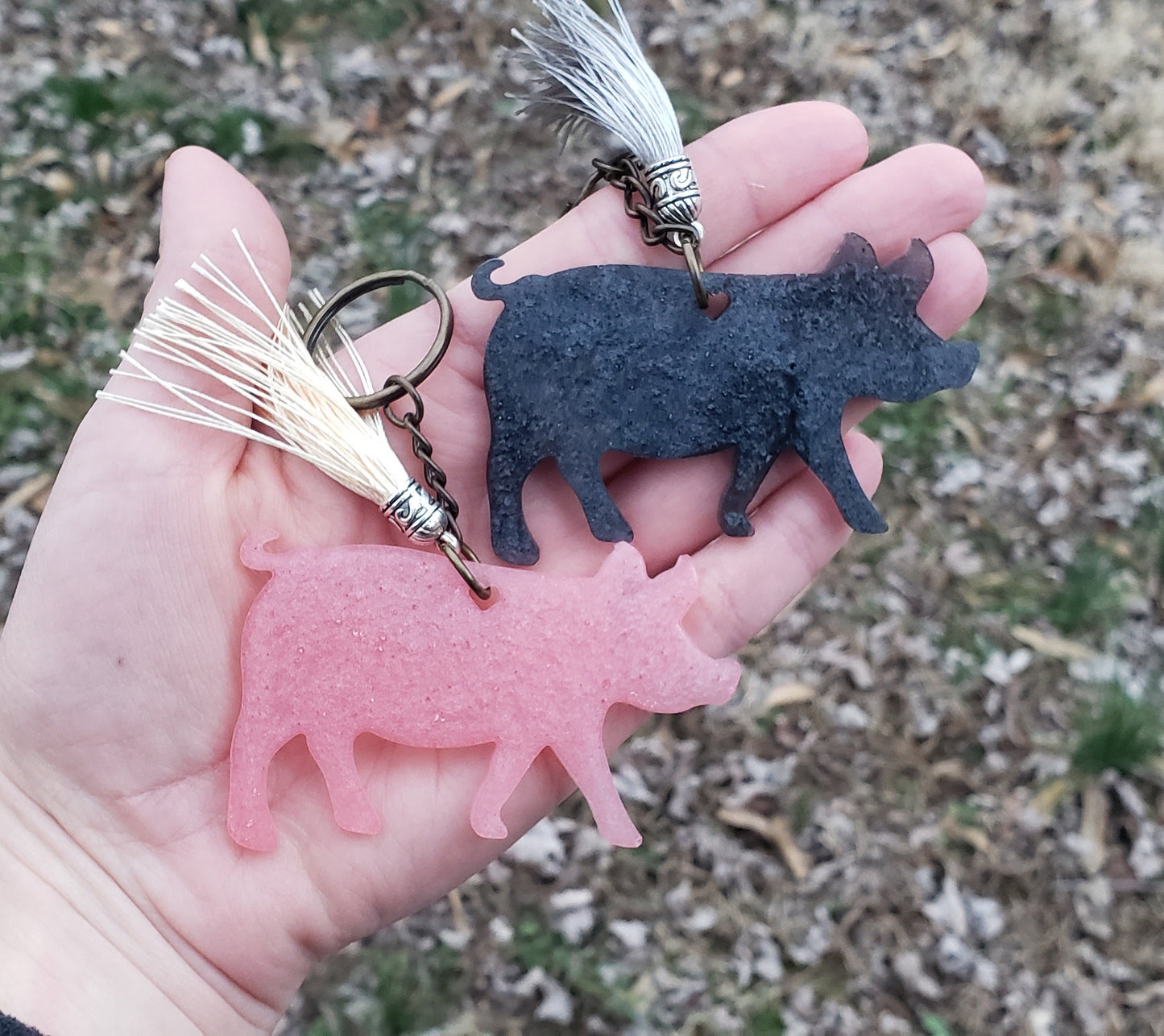 RTS Pig Keychain