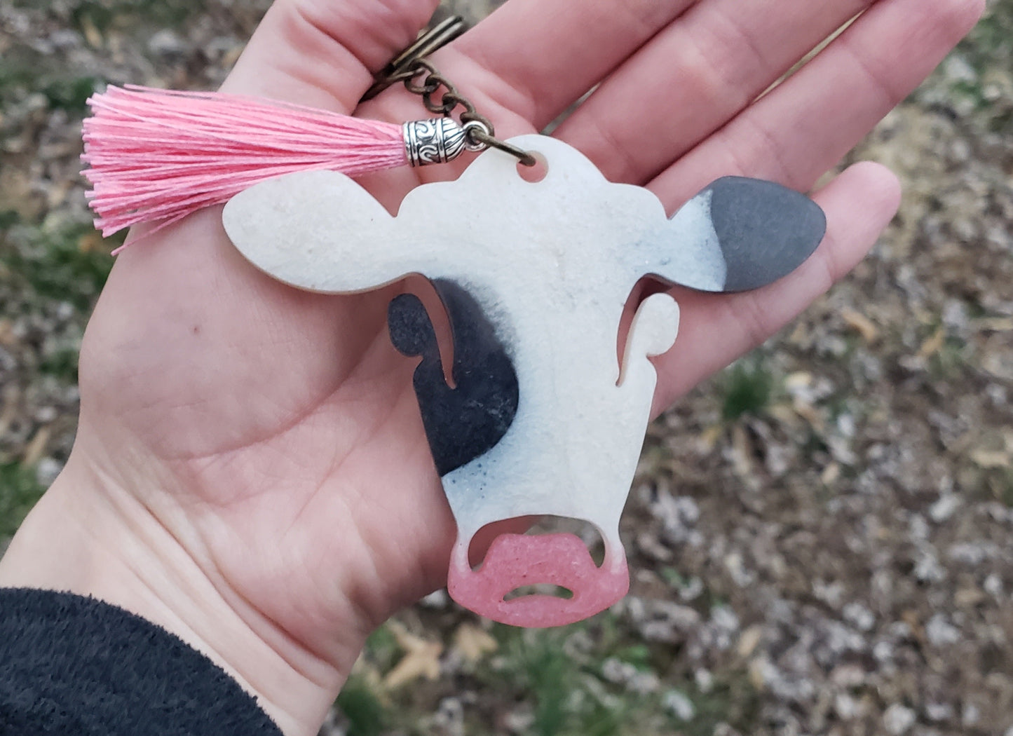 RTS Cow Keychains