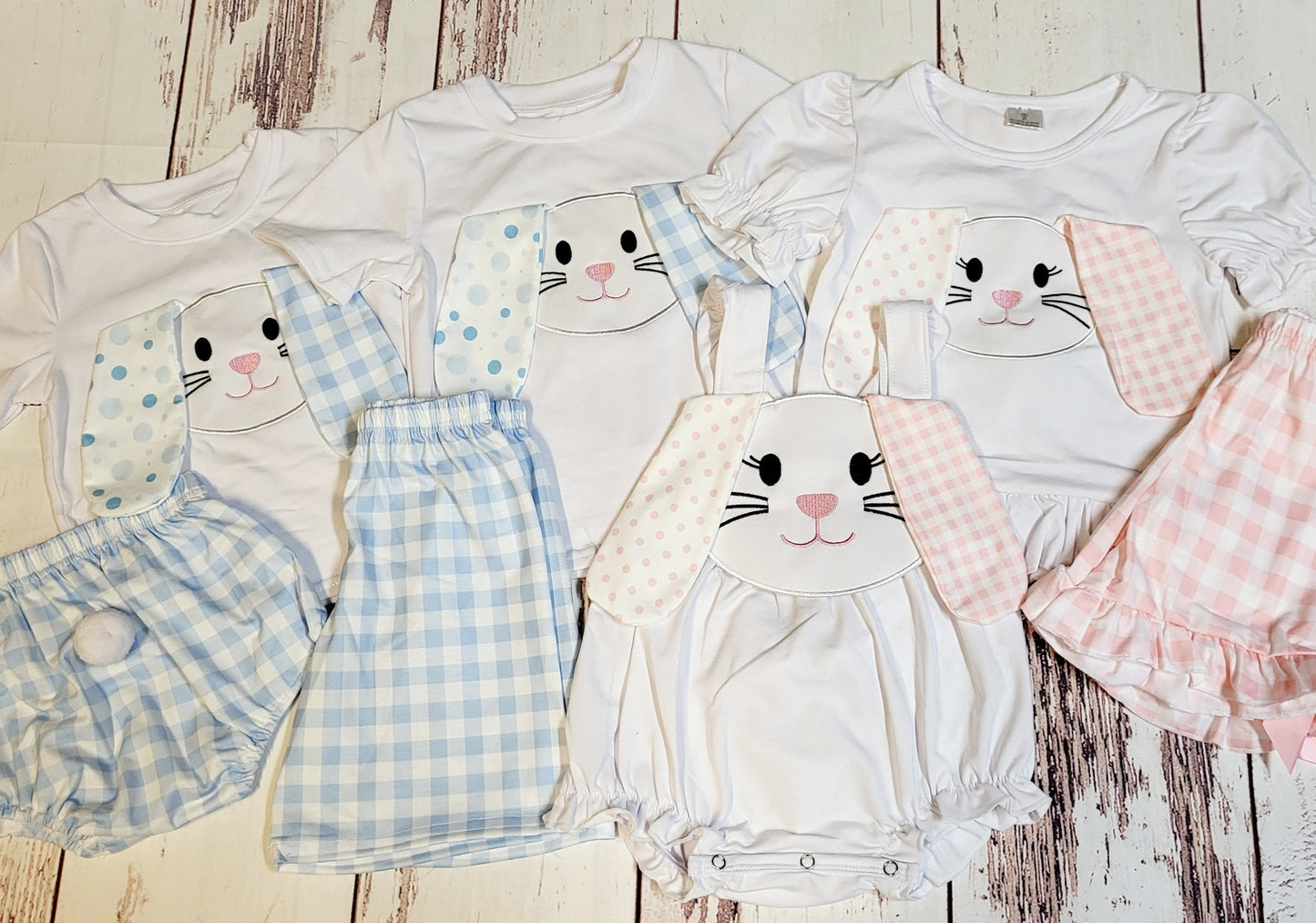 RTS Floppy Ear Bunny Collection BOY DIAPER SET