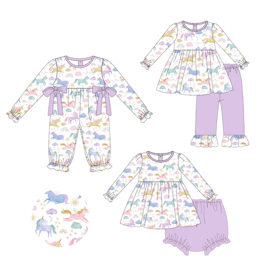Pastel Unicorns ETA to LFB Sept