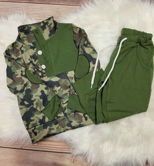 RTS Dino Camo Jogger Set