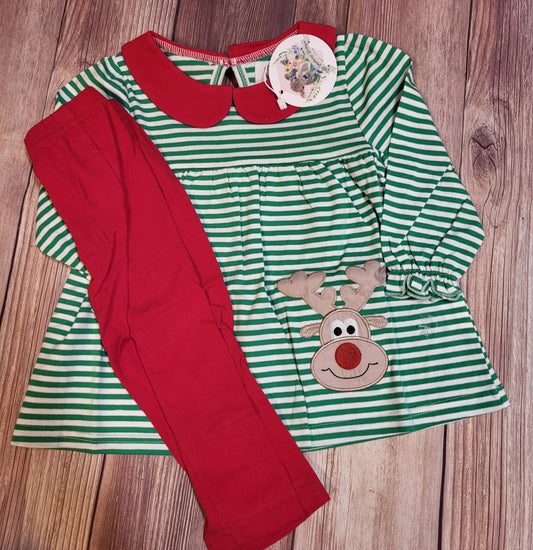 RTS Green/Red Reindeer Set