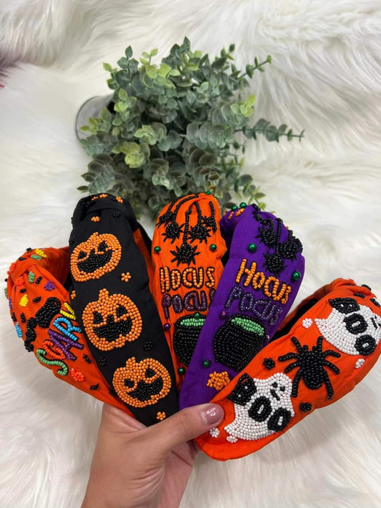 RTS Spooky Beaded Headbands