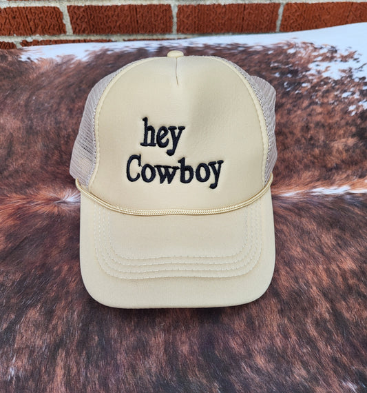 RTS Hey Cowboy Trucker Hat