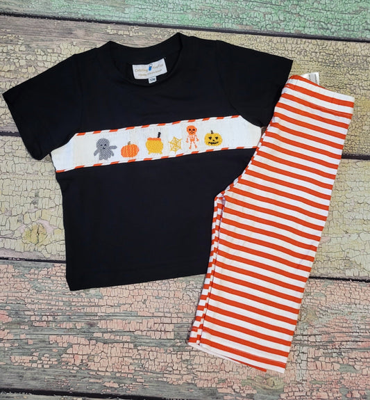 RTS Smock Orange Halloween Set